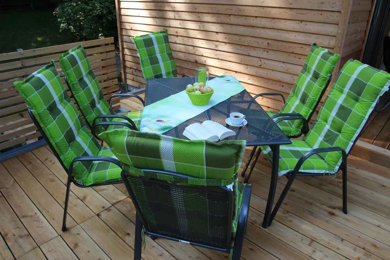 Frühstück auf der Terrasse